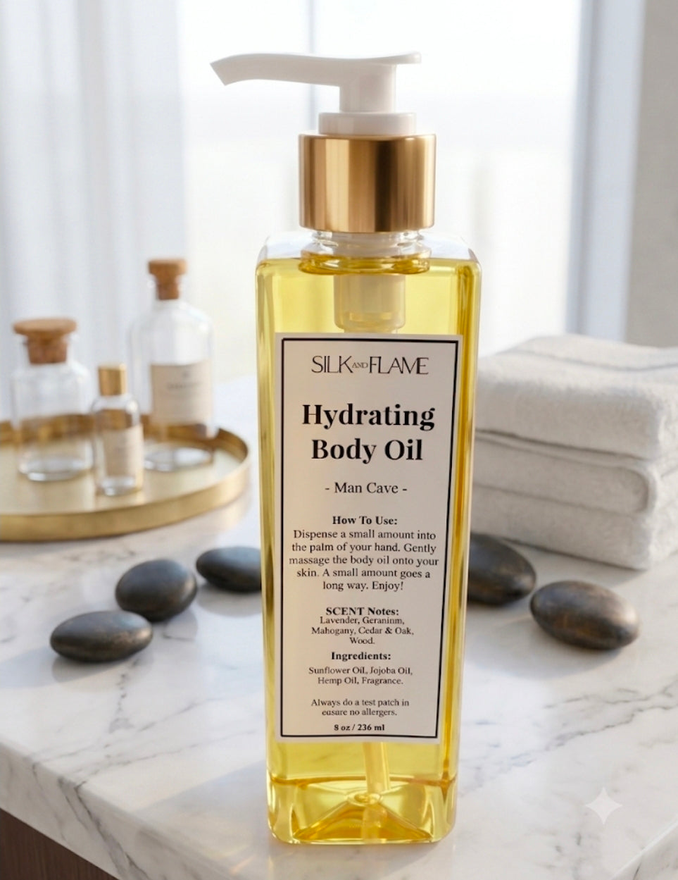 Man Cave-Hydrating Body Oil
