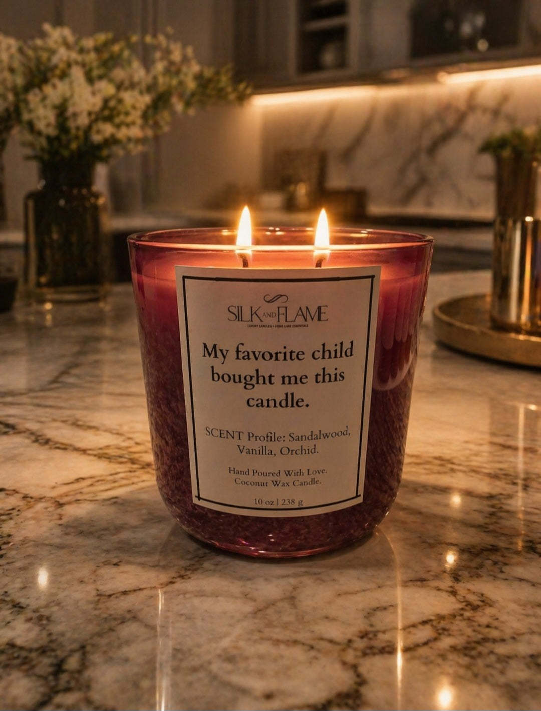 My Favorite Child Bought Me This Candle