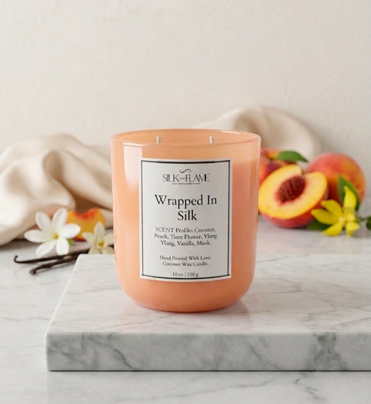 Wrapped In Silk- Candle
