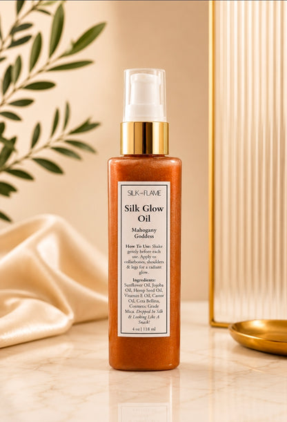 Silk Glow Oil- Mahogany Goddess