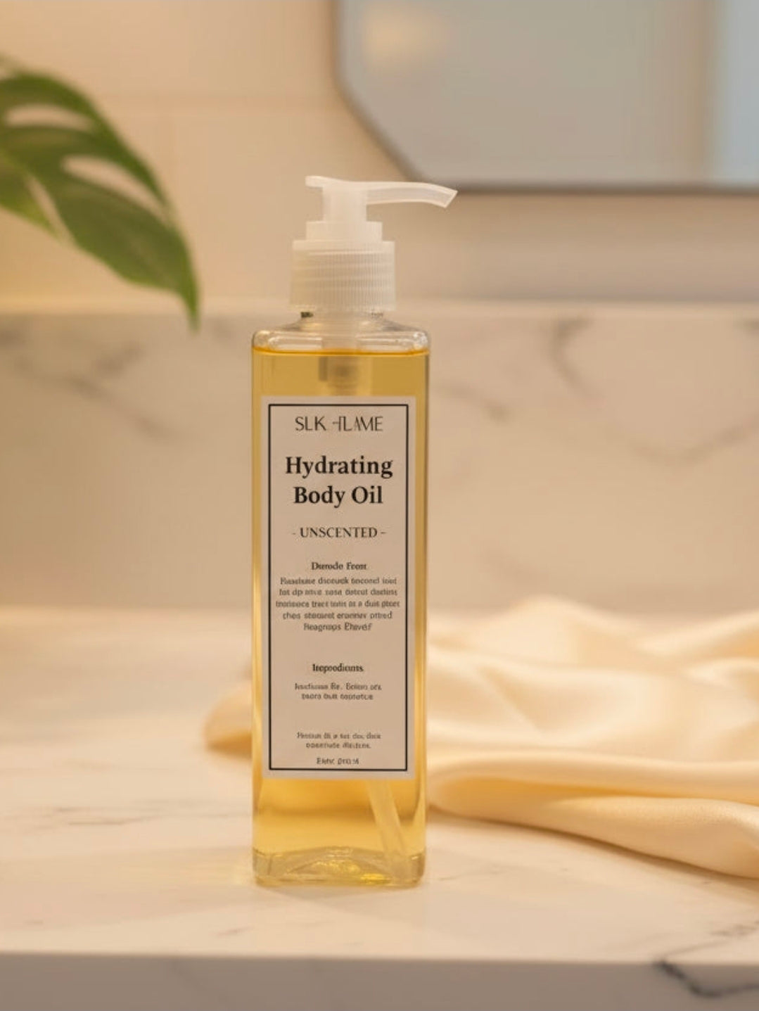 Unscented- Hydrating Body Oil
