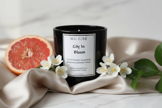 City In Bloom- Candle